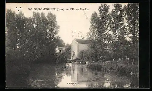 AK Dun-le-Poelier, L`Ile du Moulin