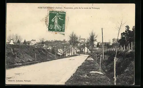 AK Fontguenand, Panorama, près de la route de Valencay