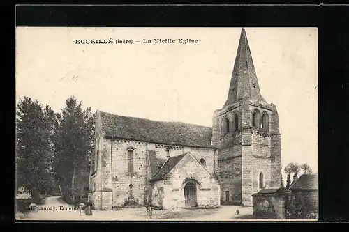 AK Ecueillè, La Vieille Eglise