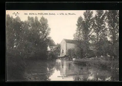 AK Dun-le-Poelier, L`Ile du Moulin