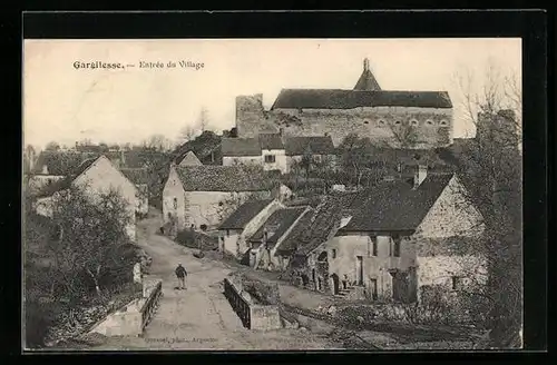 AK Gargilesse, Entrèe du Village