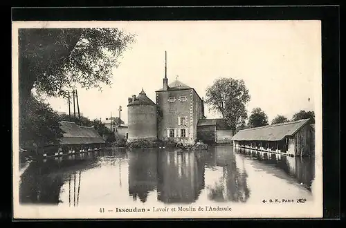 AK Issoudun, Lavoir et Moulin de l`Angraule