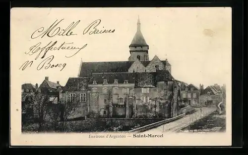 AK Saint-Marcel, Environs d`Argenton