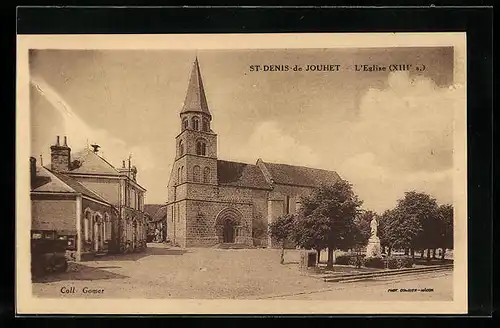 AK St-Denis-de-Jouhet. L`Èglise