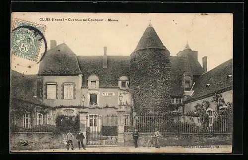 AK Cluis, Chateau de Goncourt-Mairie