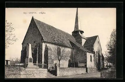 AK Chavin, L`Èglise