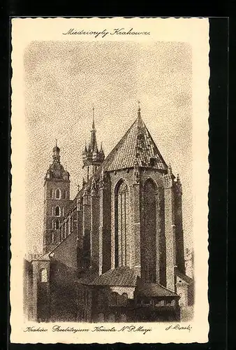 AK Krakow, Prezbiterjum Kosciota N. P. Marji