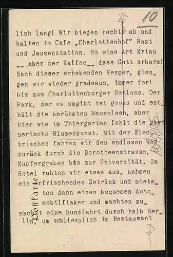 AK Breslau, Rathaus aus der Vogelschau