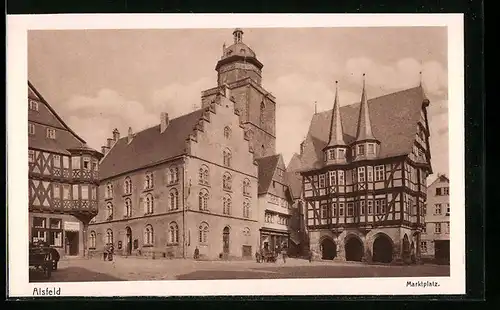 AK Alsfeld, Marktplatz