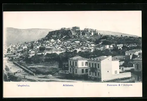 AK Athènes, Panorama et l`Acropole