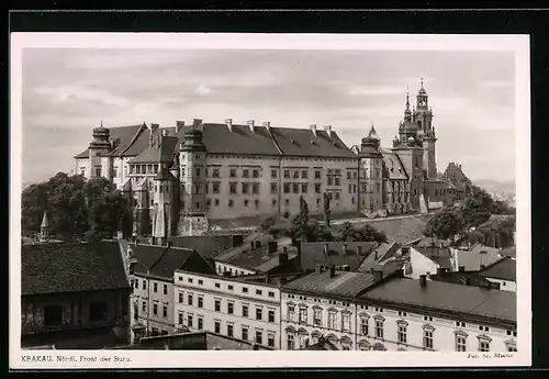 AK Krakau, Nördl. Front der Burg