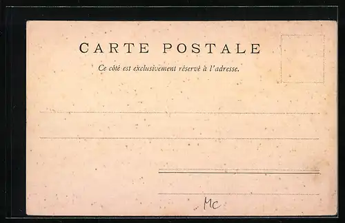 AK Monaco, Ortsansicht aus der Vogelschau