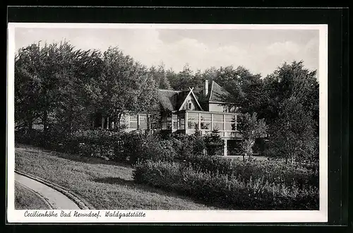 AK Bad Nenndorf, Waldgaststätte im Sommer