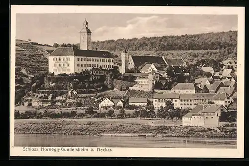 AK Gundelsheim a. Neckar, Schloss Hornegg