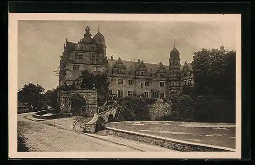 AK Hämelschenburg, Ansicht von Burg