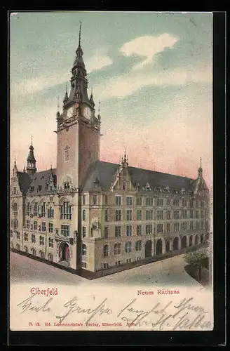 AK Elberfeld, Neues Rathaus