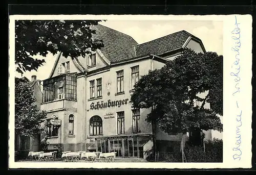 AK Bad Nenndorf, Hotel Schönburger Hof