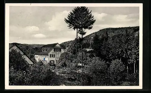 AK Oedsbach b. Oberkirch, Gasthaus u. Pension Zum Grünen Baum