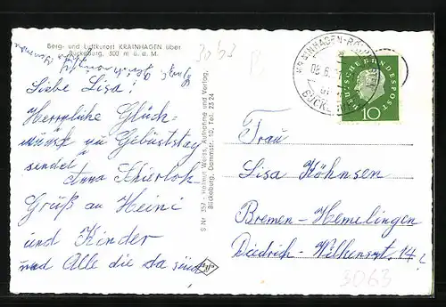 AK Krainhagen, Totalansicht