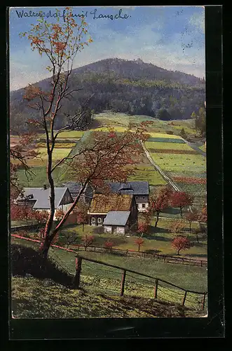 Künstler-AK Photochromie Nr. 3540: Panoramalandschaft im Herbst