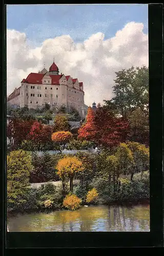 Künstler-AK Photochromie Nr.: 3479, Erzgebirge, Schloss Zschopau
