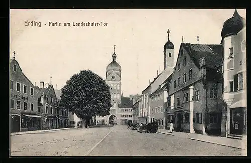 AK Erding, Partie am Landeshuter Tor