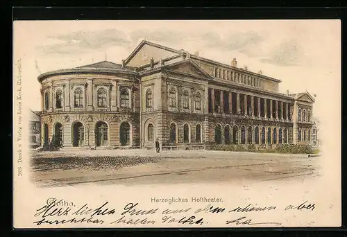 AK Gotha, Herzogliches Hoftheater