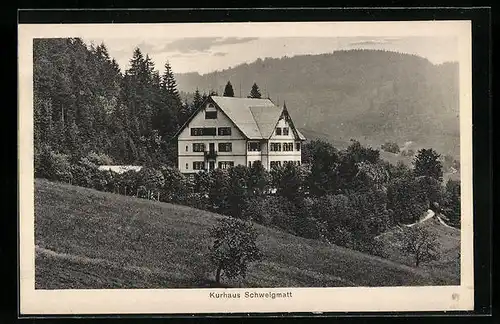 AK Schweigmatt, Blick zum Kurhaus