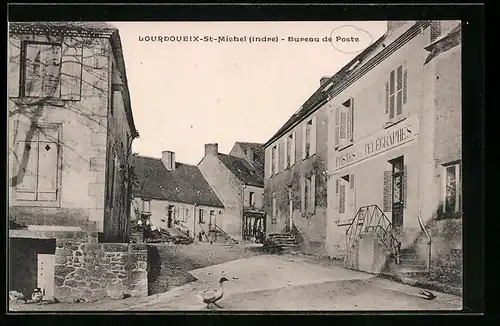 AK Lourdoueix-St-Michel, Bureau de Poste
