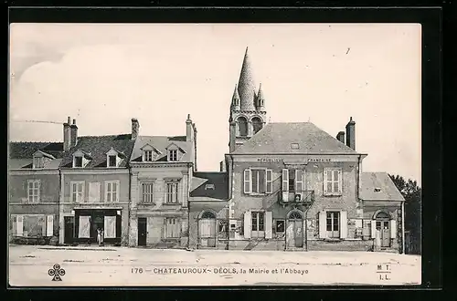 AK Chateauroux-Déols, La Mairie et l`Abbaye