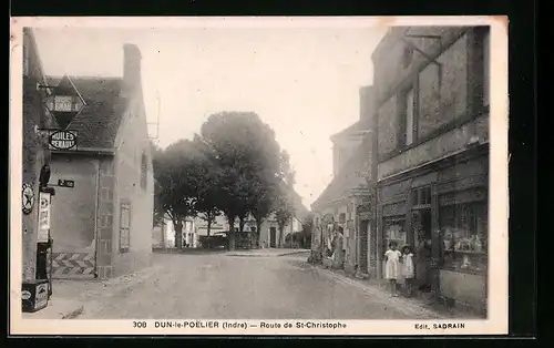 AK Dun-le-Poelier, Route de St-Christophe