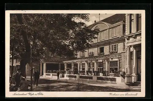 AK Wyk a. Föhr, Kurhaus am Landwall