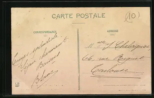 AK Saint-Girons, Le Champ-de-Mars un Jour de Fete