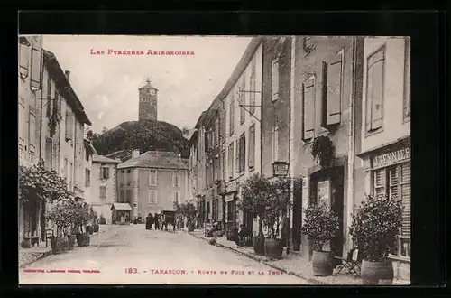 AK Tarascon, Route de Foix et la Tour