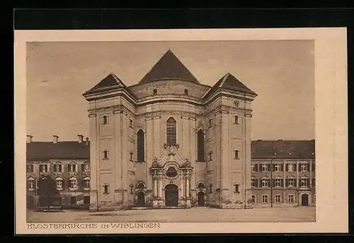 AK Wiblingen, Fassade der Klosterkirche