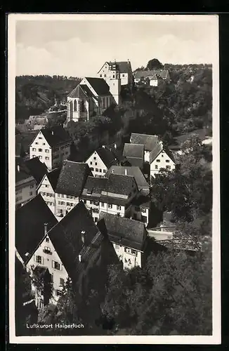 AK Haigerloch, Generalansicht mit Blick zum Schloss