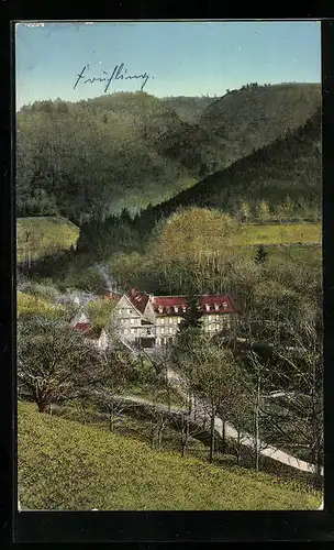 AK Bad Sulzbach im Renchtal, Ausflugslokal im Tal gelegen