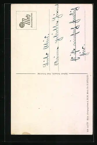 AK Bad Peterstal i. bad. Schwarzwald, Generalansicht mit dem Bahnhof im Vordergrund