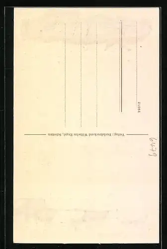 AK Schotten, vor dem Bismarckturm auf dem Taufstein