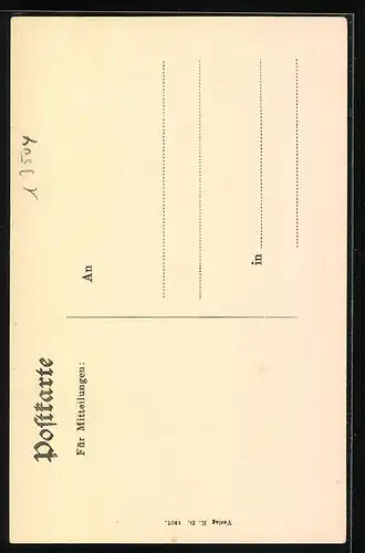 AK Tangermünde, Fassade des Rathaus