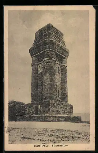 AK Elberfeld, am Bismarckturm