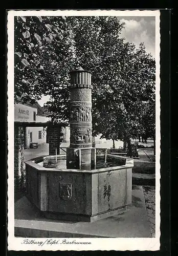 AK Bitburg i. Eifel, am Bierbrunnen