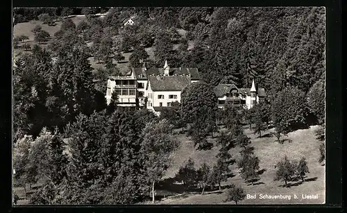 AK Bad Schauenburg b. Liestal, die kleine Siedlung am Wald