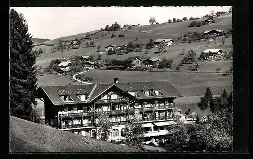 AK Bad Heustrich, Ansicht mit Emdthal, Blick ins Kandertal
