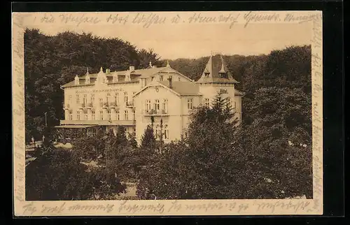 AK Malente-Gremsmühlen, Blick auf das Hotel Brahmberg