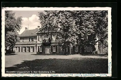 AK Bad Godesberg a. Rh., Reichsführerinnenschule 2 im Sonnenschein