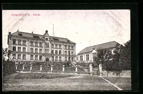 AK Lengenfeld i. V., Blick zur Schule