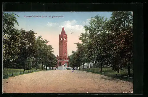 AK Grunewald, Kaiser-Wilhelm-Turm
