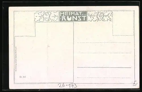 Künstler-AK Siegfried Stoitzner: Ruine Aggstein im Herbstgewand