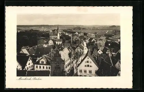 AK Messkirch /Baden, Ortsansicht aus der Vogelschau